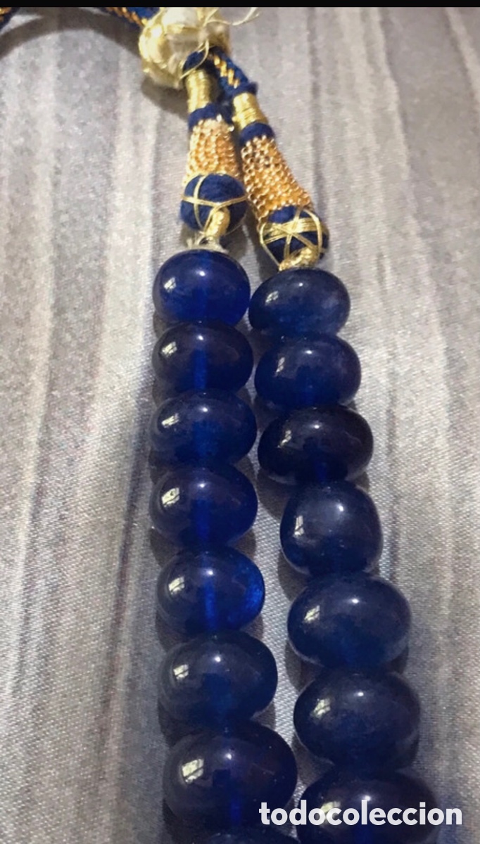 Joyeria: Collar &oacute;nix azul, natural - Foto 6