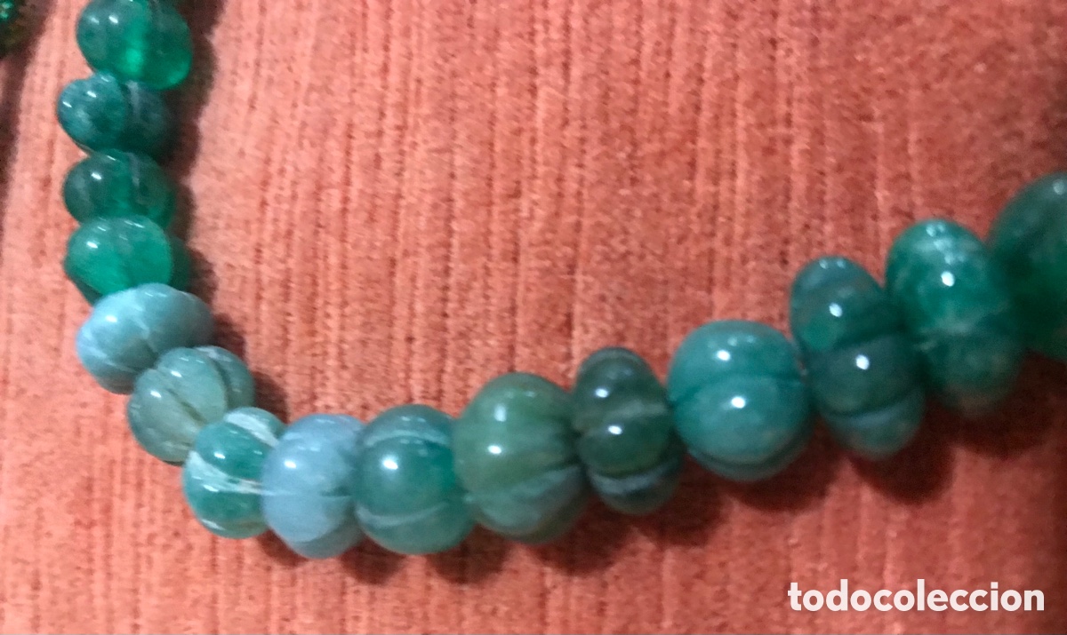Joyeria: Collar &oacute;nix verde, natural - Foto 5