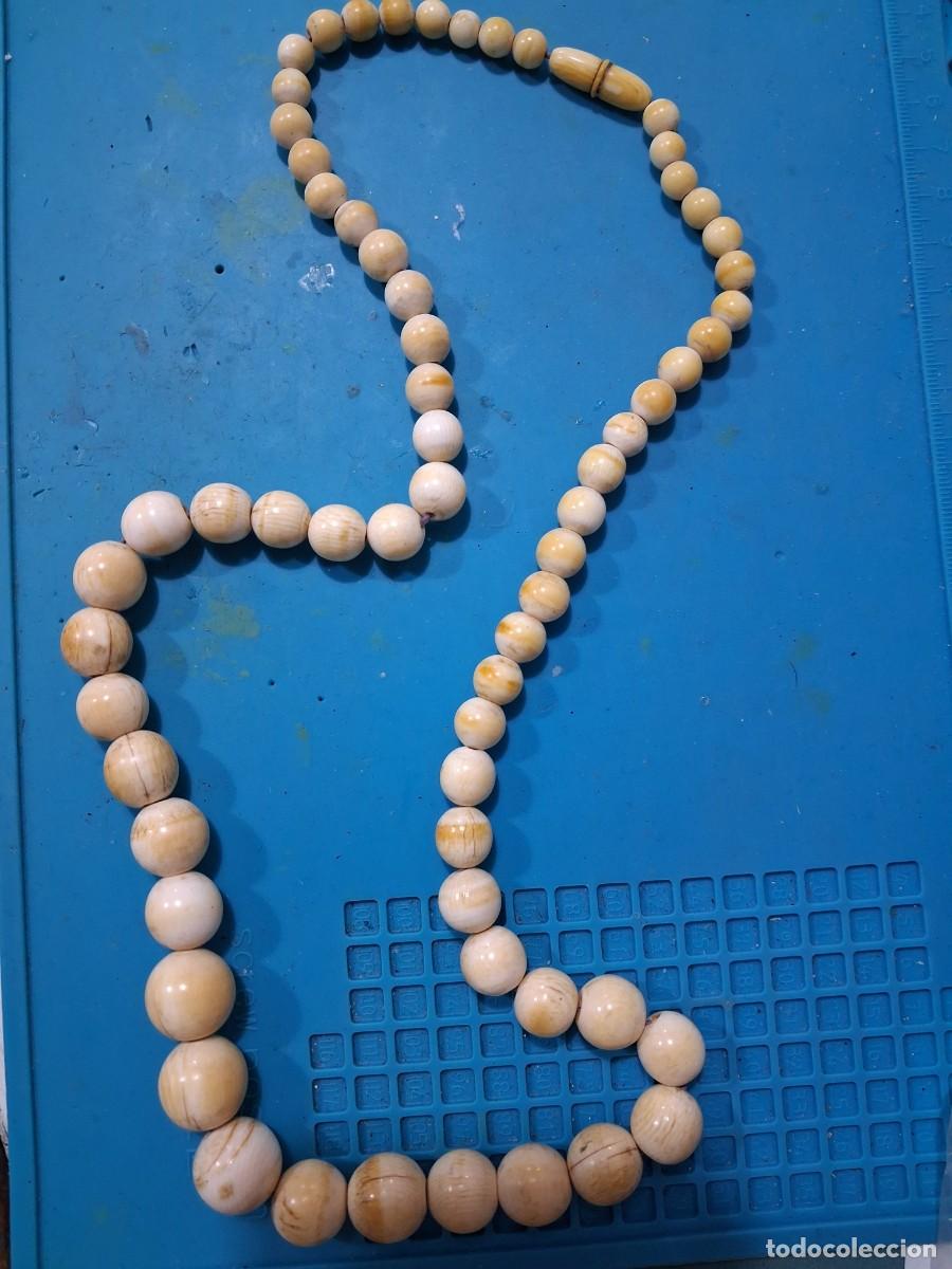 Joyeria: COLLAR DE MARFIL DE BOLAS