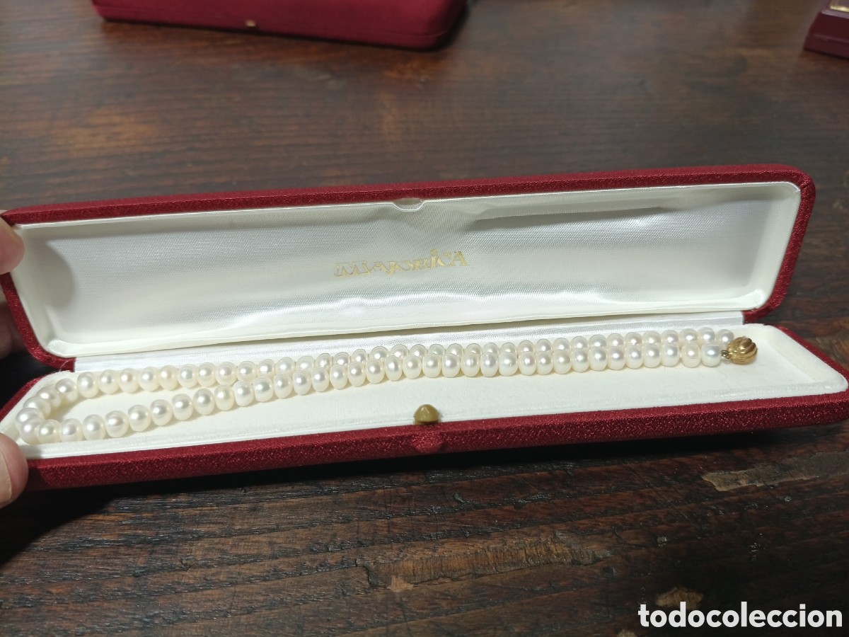 Joyeria: COLLAR PERLAS MAJORICA (CIERRE ORO 750) MAS CAJA ORIGINAL