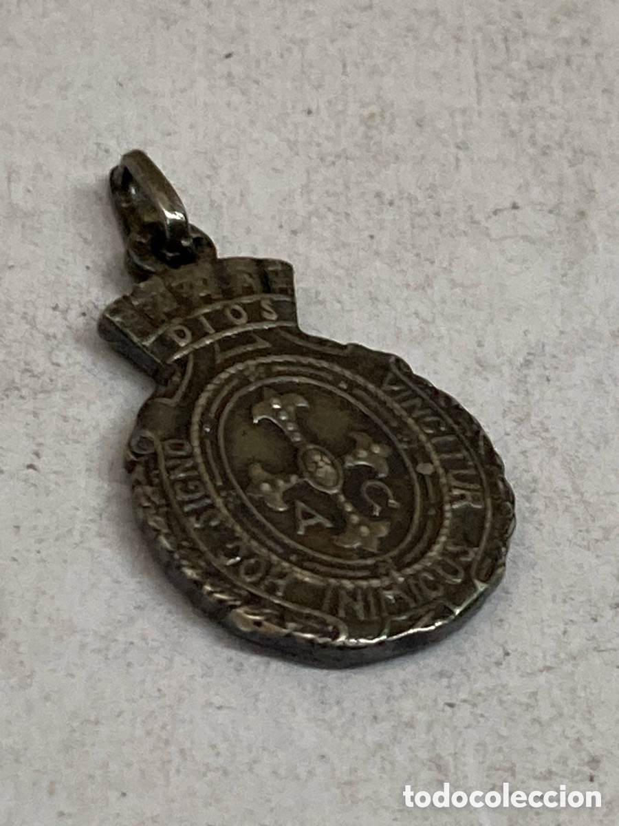 Joyeria: Medalla de plata religiosa C676 - Foto 2
