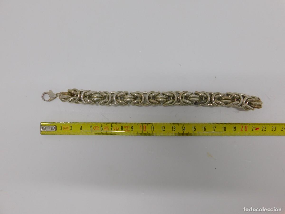 Joyeria: PULSERA DE PLATA CON ESLABONES ENTRELAZADOS - Foto 10