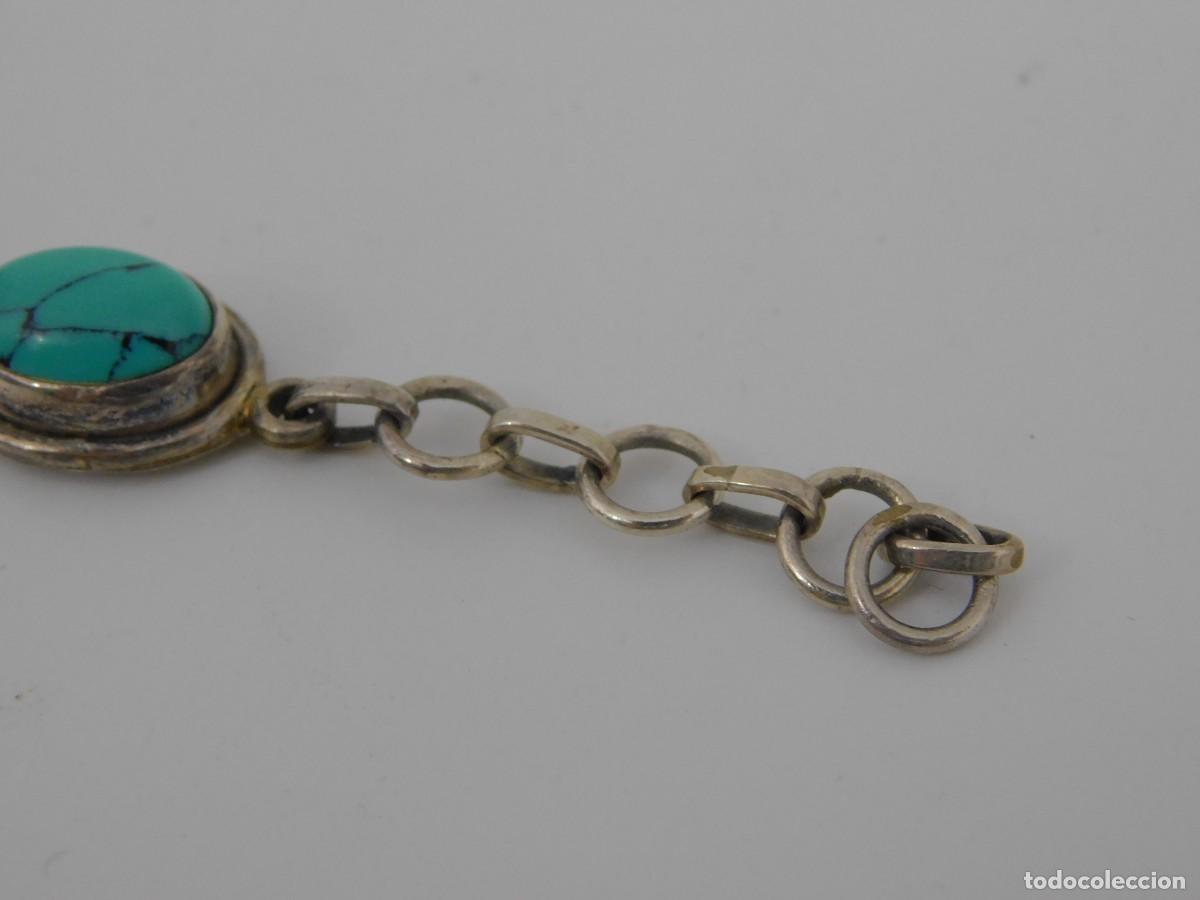 Joyeria: PULSERA DE PLATA CON TURQUESAS - Foto 6