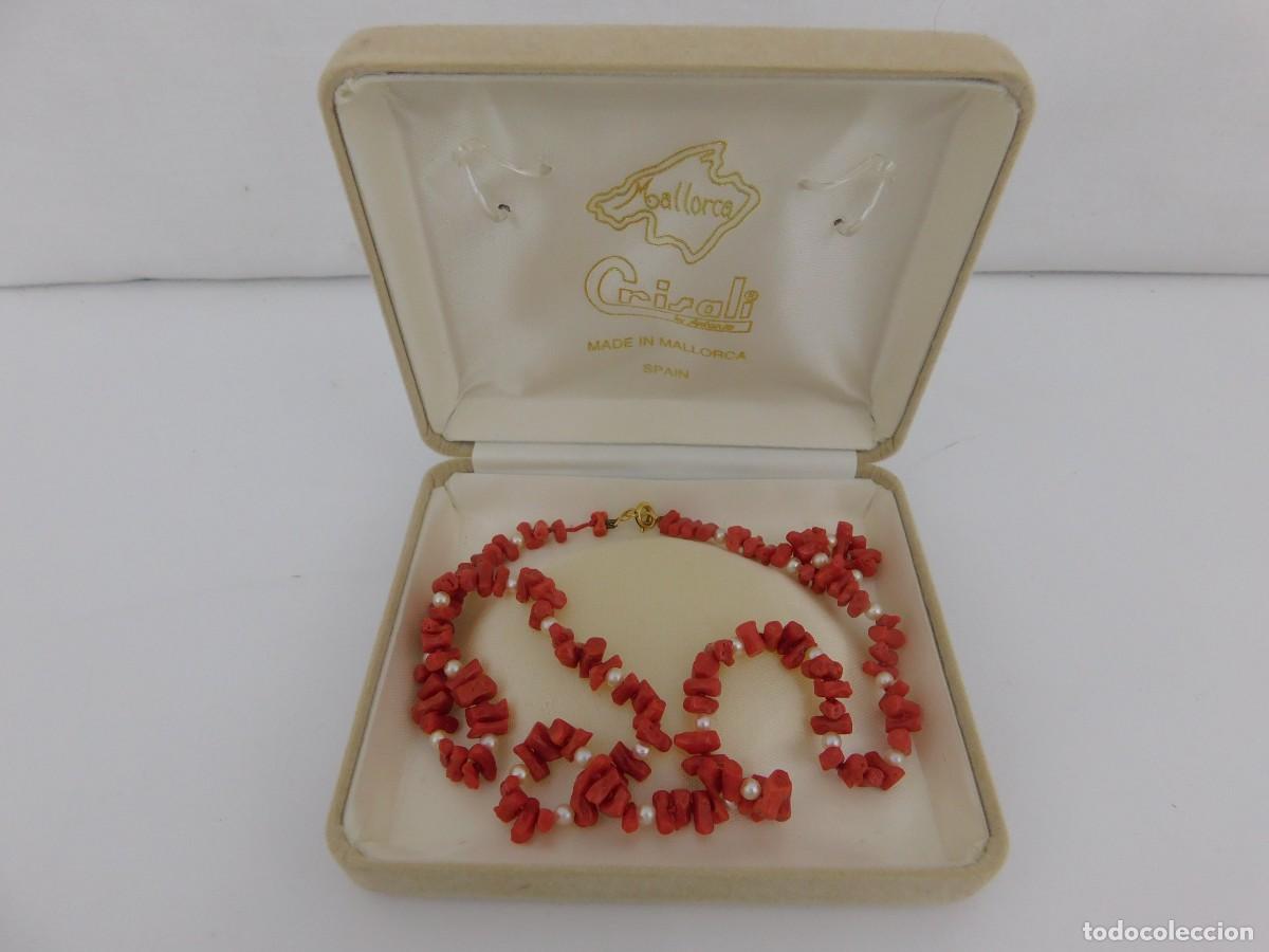 Joyeria: COLLAR DE CORAL Y ORO 14K