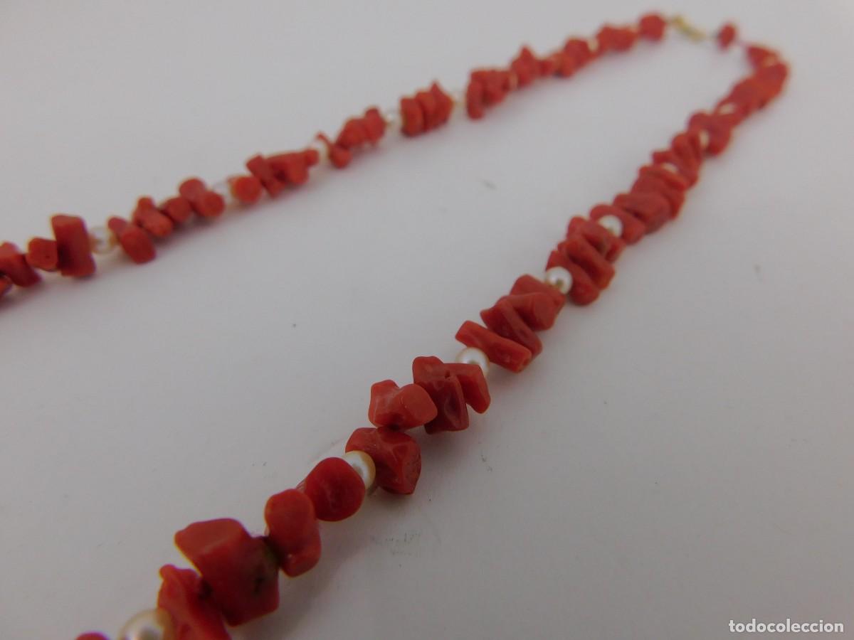 Joyeria: COLLAR DE CORAL Y ORO 14K - Foto 4