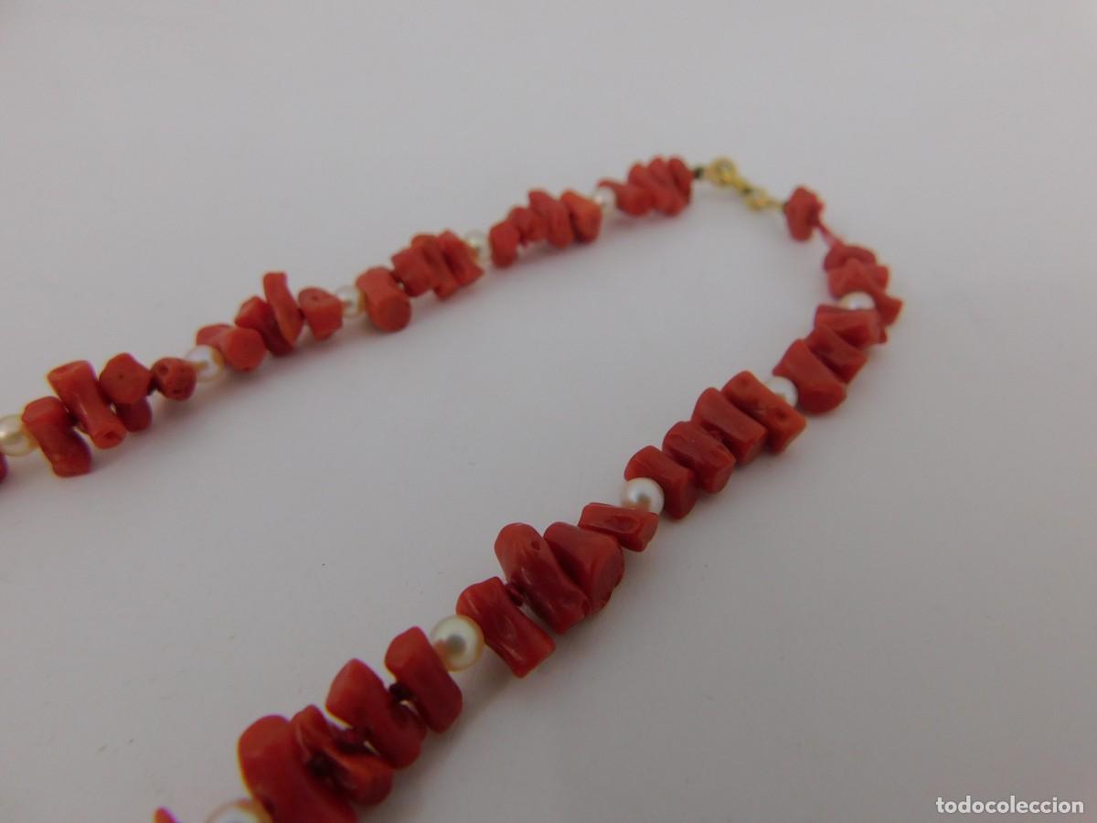 Joyeria: COLLAR DE CORAL Y ORO 14K - Foto 5