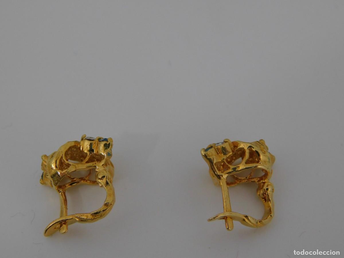 Joyeria: ANILLO Y PENDIENTES CHAPADOS EN ORO - Foto 7