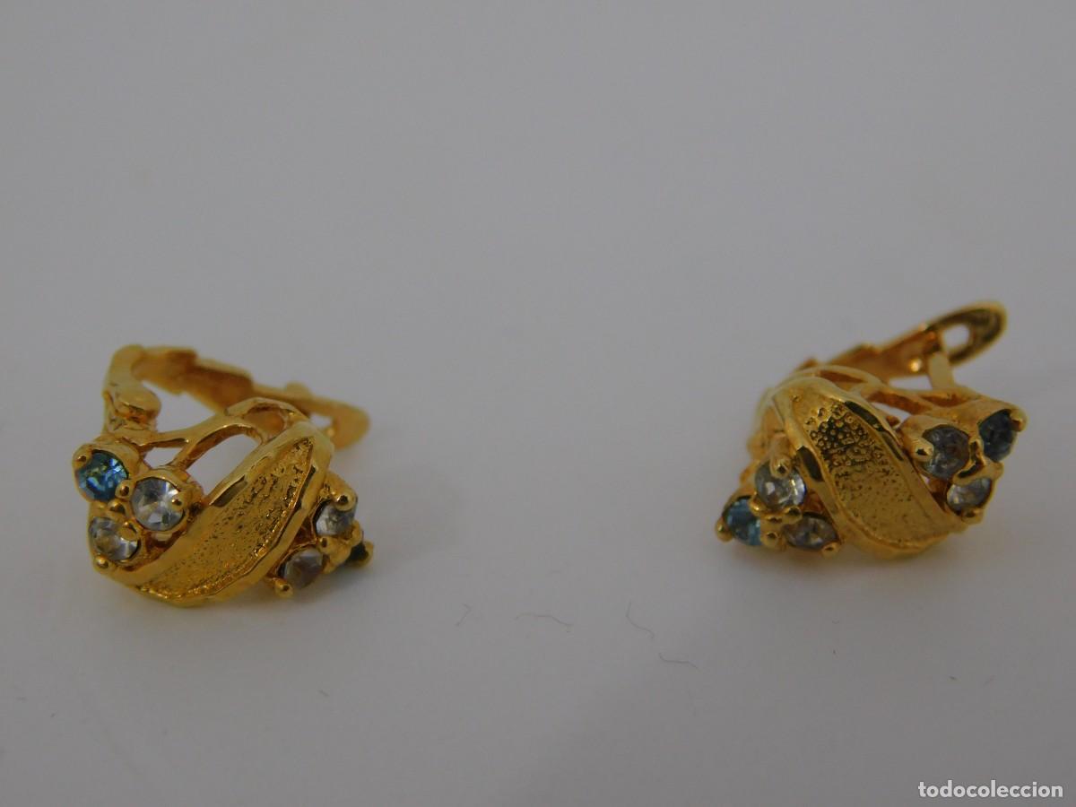 Joyeria: ANILLO Y PENDIENTES CHAPADOS EN ORO - Foto 8