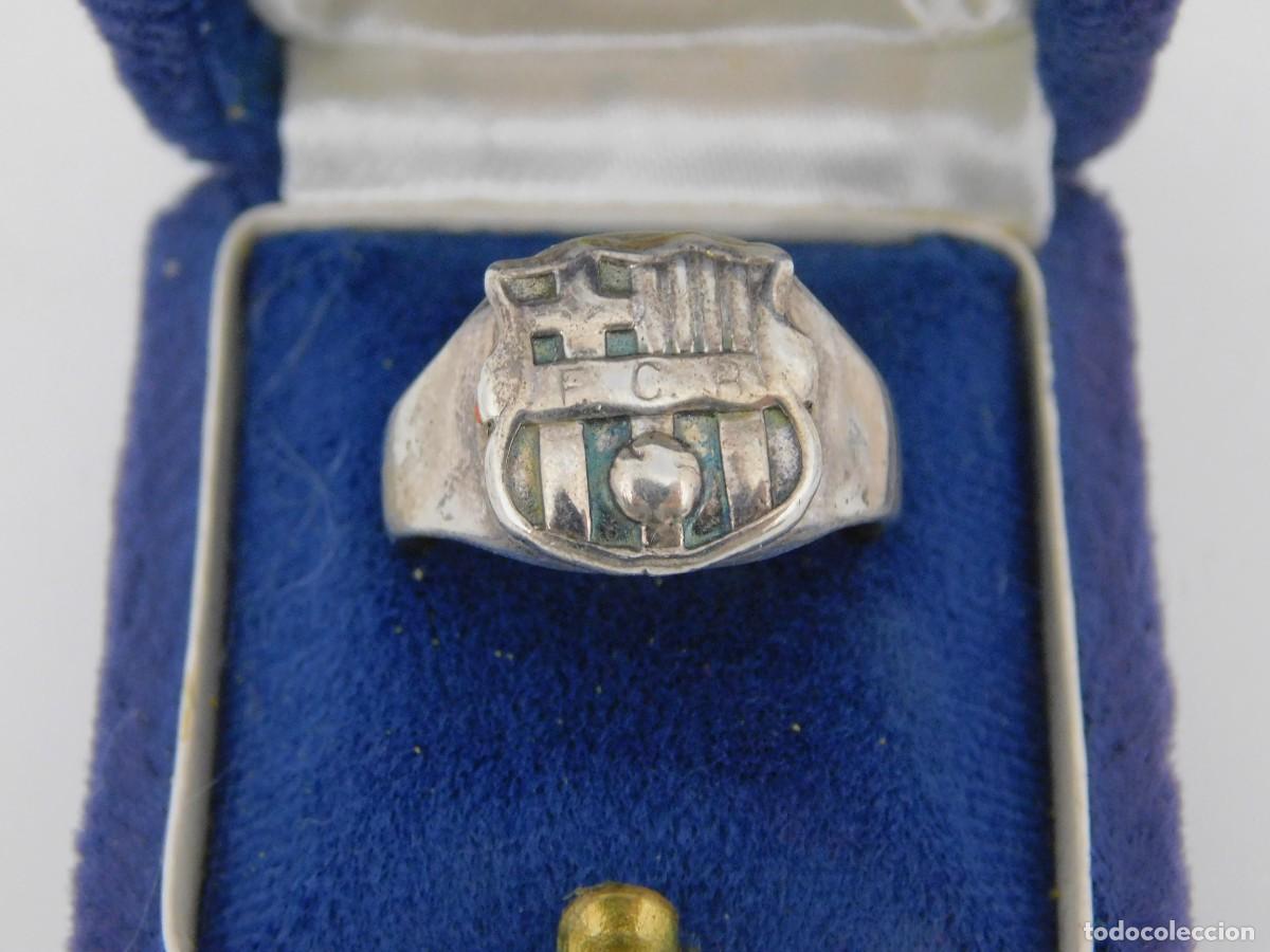 Joyeria: ANILLO DEL FC. BARCELONA DE PLATA