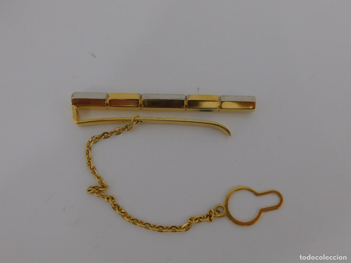 Joyeria: AGUJA CORBATA CHRISTIAN DIOR - PINZA CHAPADA EN ORO - Foto 4