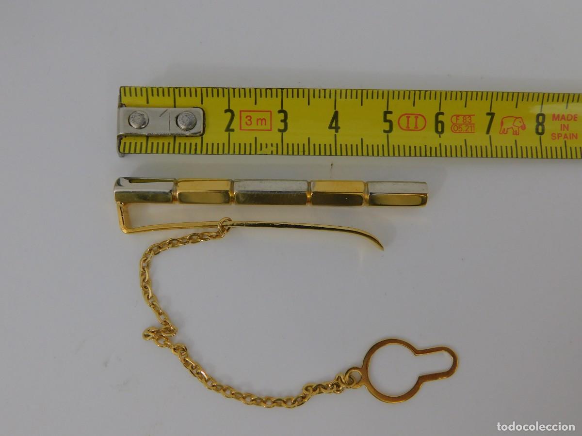 Joyeria: AGUJA CORBATA CHRISTIAN DIOR - PINZA CHAPADA EN ORO - Foto 5