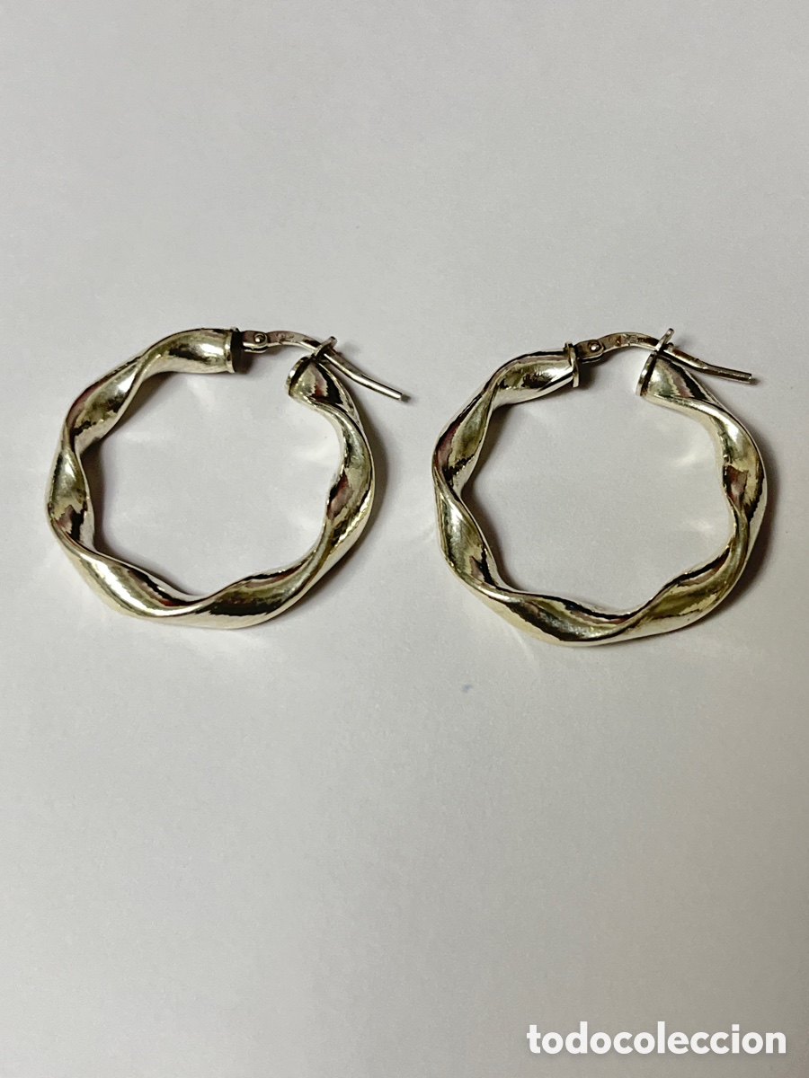 Joyeria: Pendientes de plata P544 - Foto 2