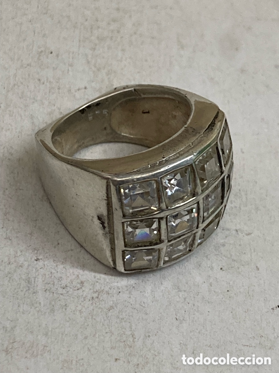 Joyeria: Anillo de plata S552