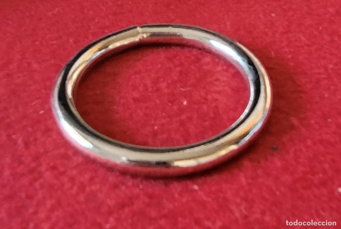 Joyeria: Anillo Acero Inoxidable 40 cms Macizo Medida &Iacute;ntima / Colecci&oacute;n Cromados