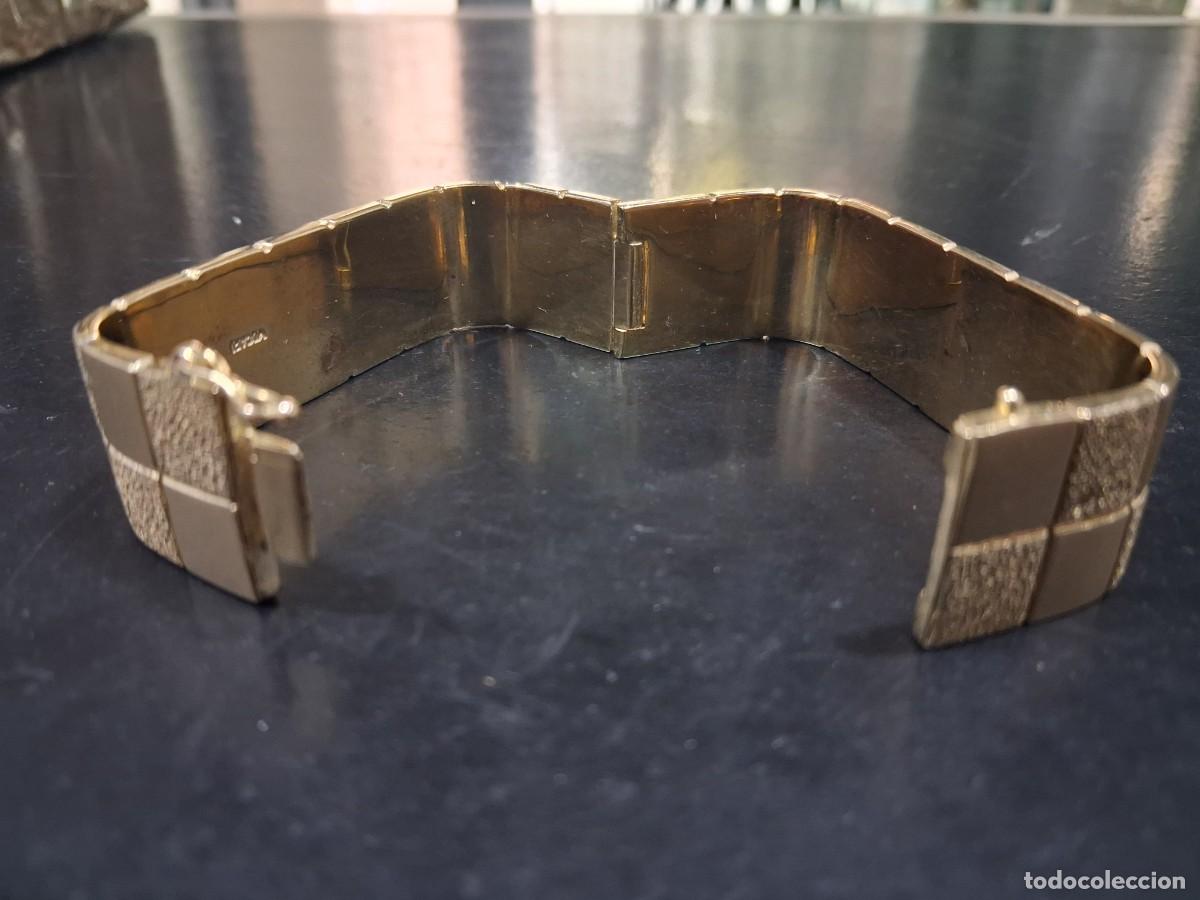 Joyeria: PULSERA DE PLATA BA&Ntilde;ADA EN ORO - Foto 6