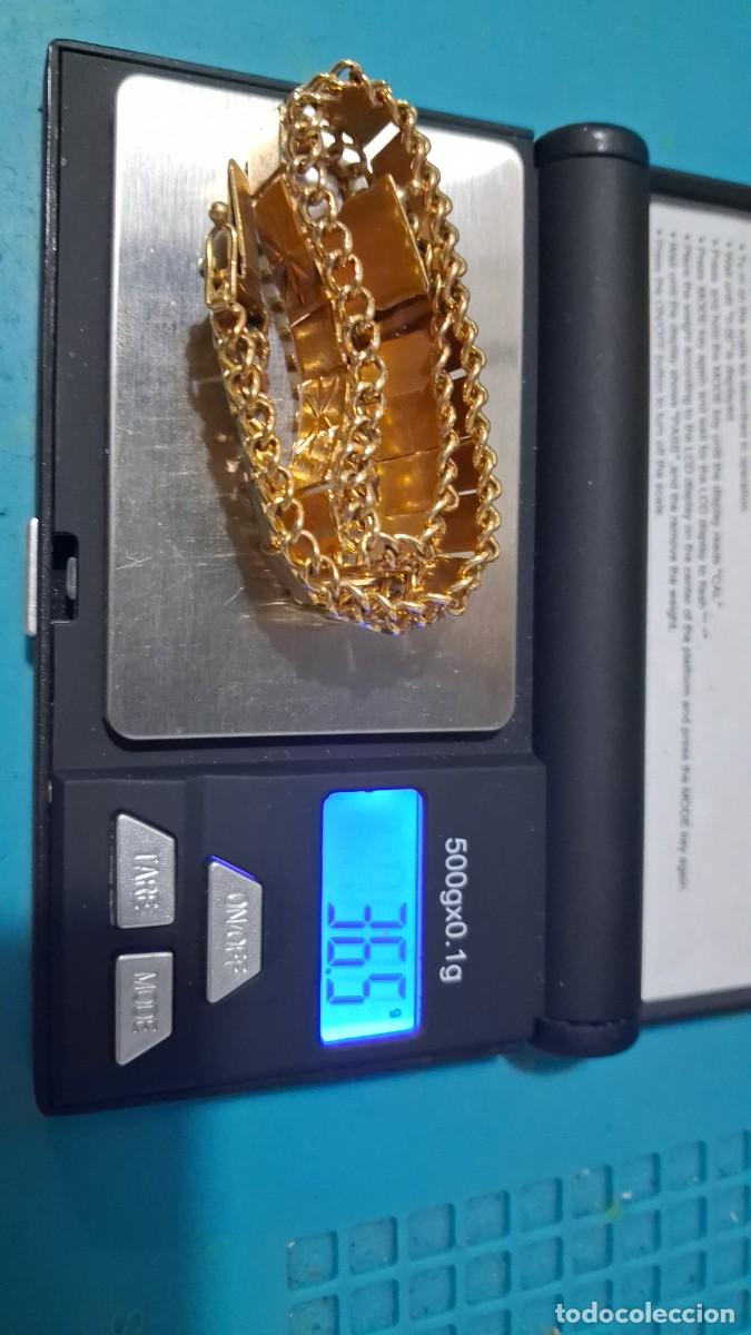 Joyeria: PULSERA ORO 18K VINTAGE