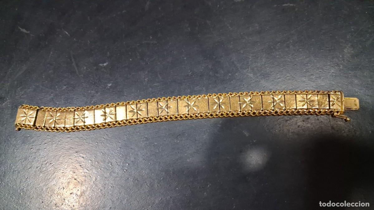 Joyeria: PULSERA ORO 18K VINTAGE - Foto 2