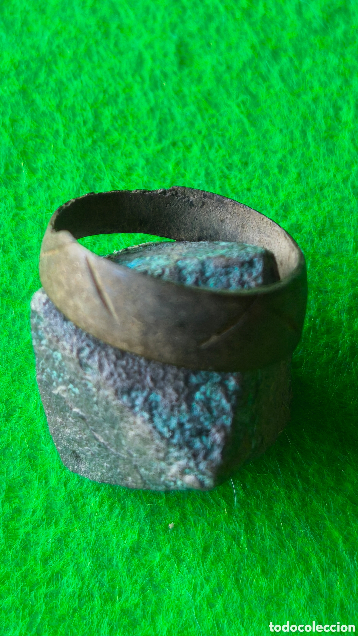 Joyeria: Anillo antiguo cobre bronce - Foto 4