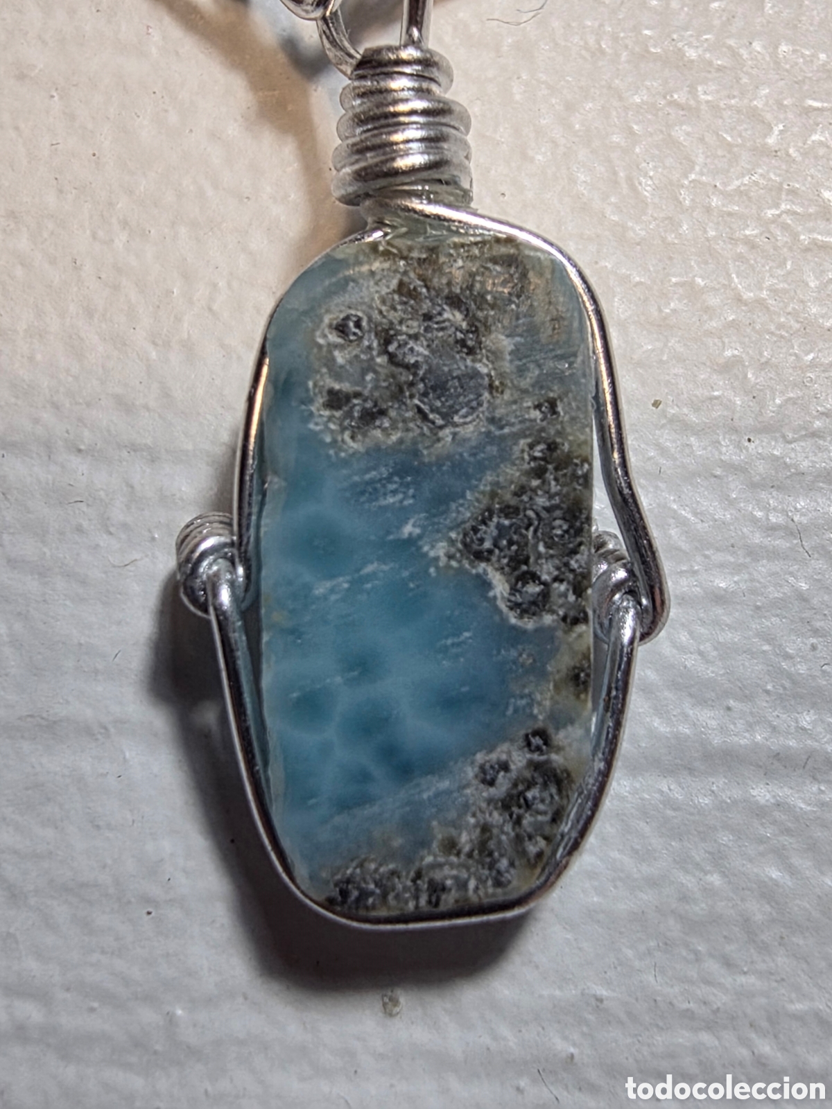 Joyeria: Conjunto Artesanal de Larimar - Foto 3