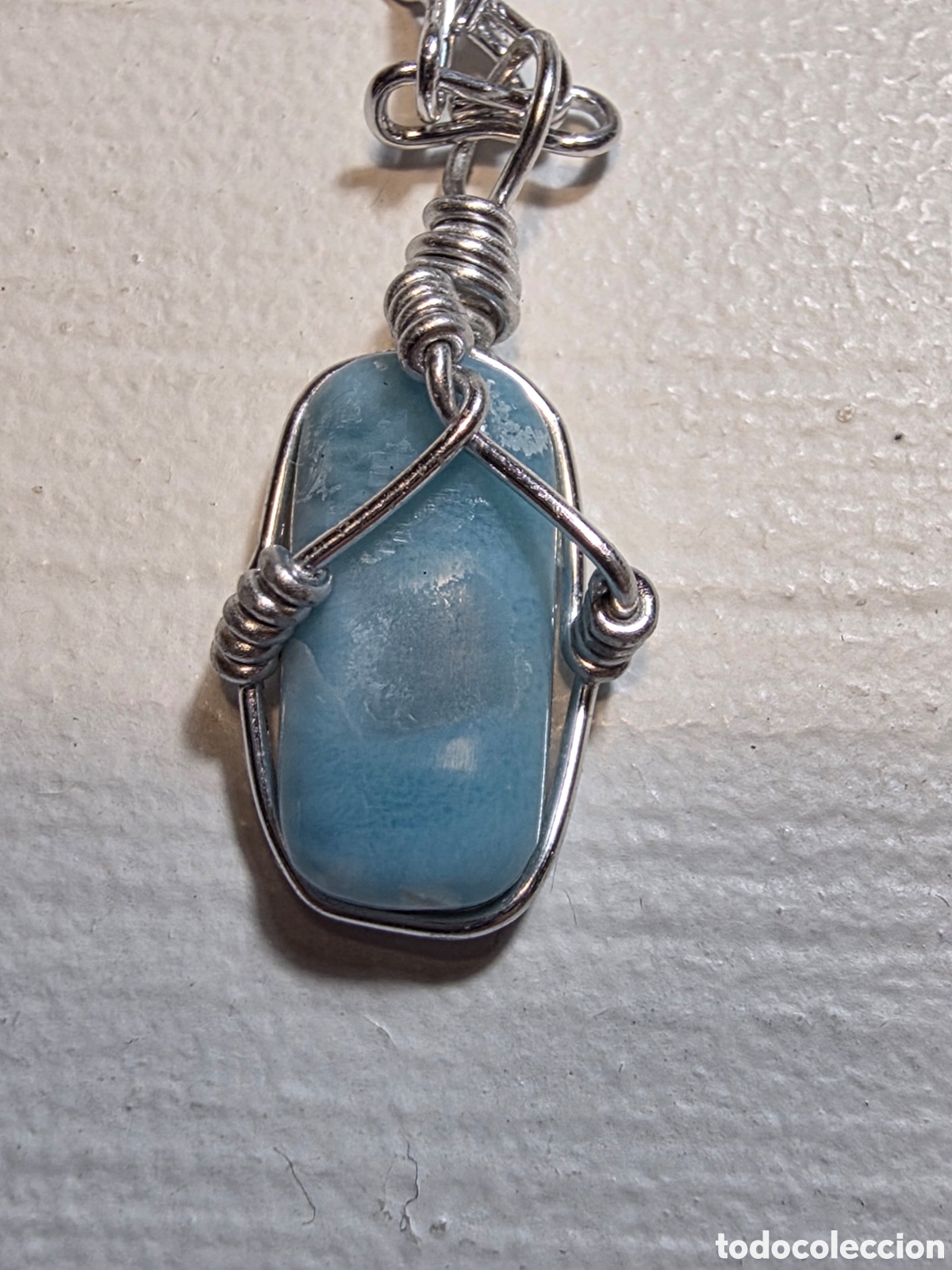 Joyeria: Conjunto Artesanal de Larimar - Foto 4