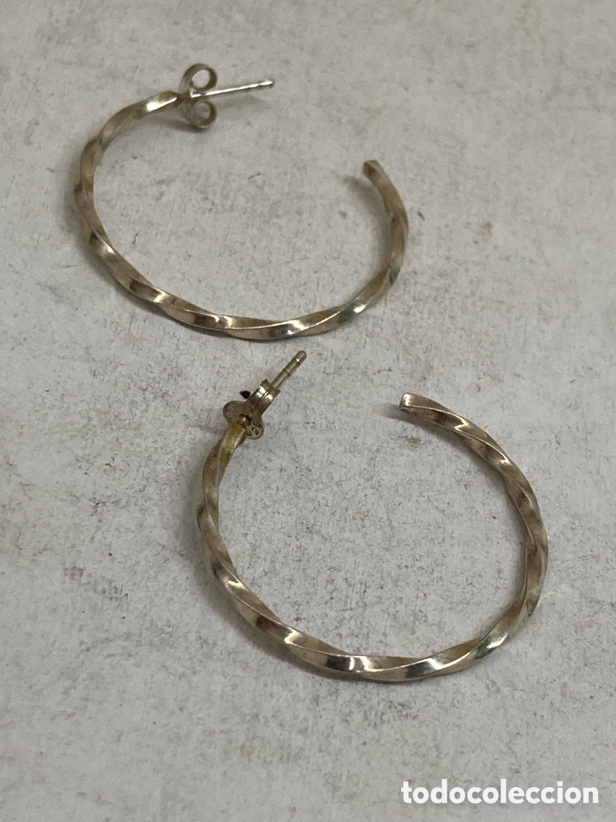 Joyeria: Pendientes de plata P552 - Foto 1