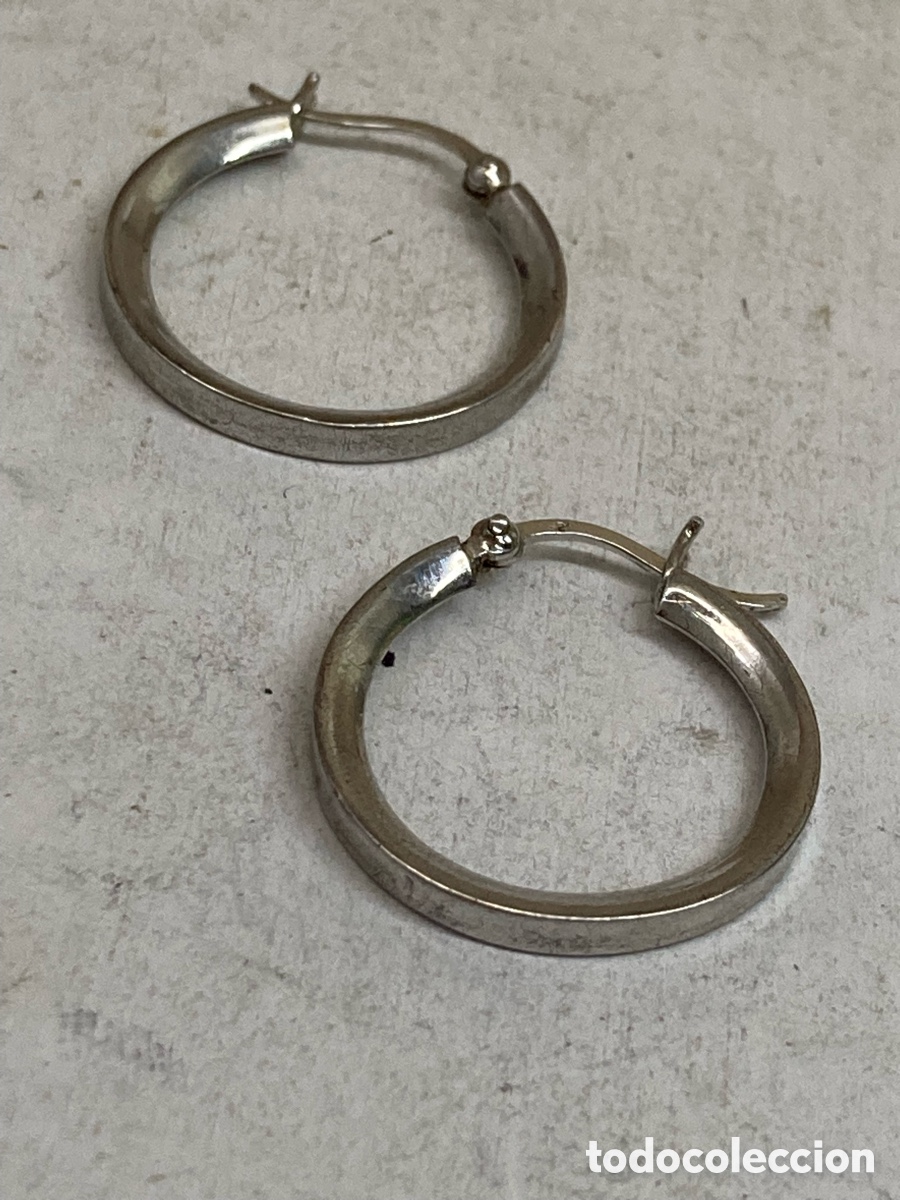 Joyeria: Pendientes de plata P552