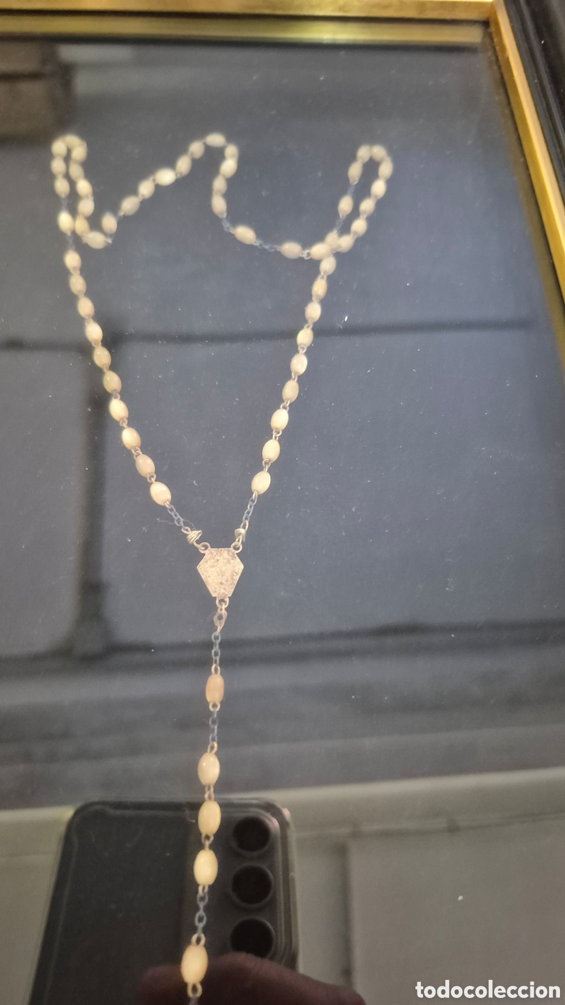 Joyeria: Rosario de nacar y plata - Foto 3