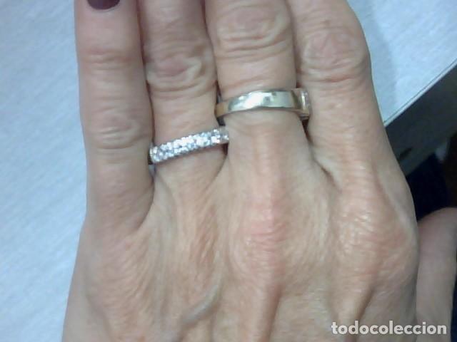 Joyeria: anillo en oro 18 kts con diamantes - Foto 3
