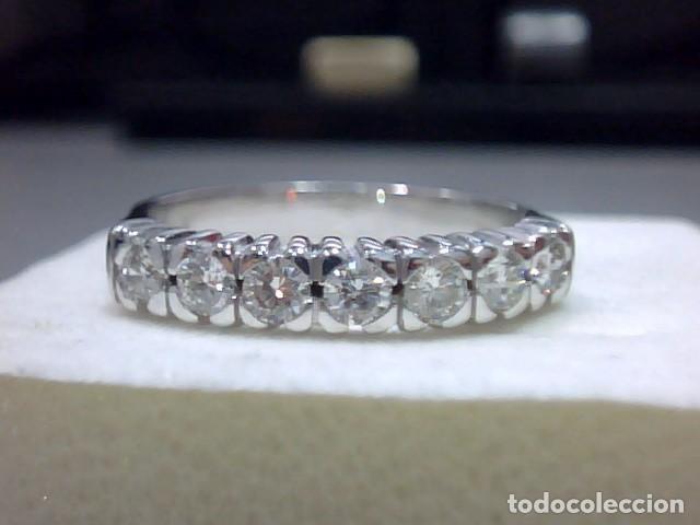 Joyeria: anillo en oro 18 kts con diamantes - Foto 7