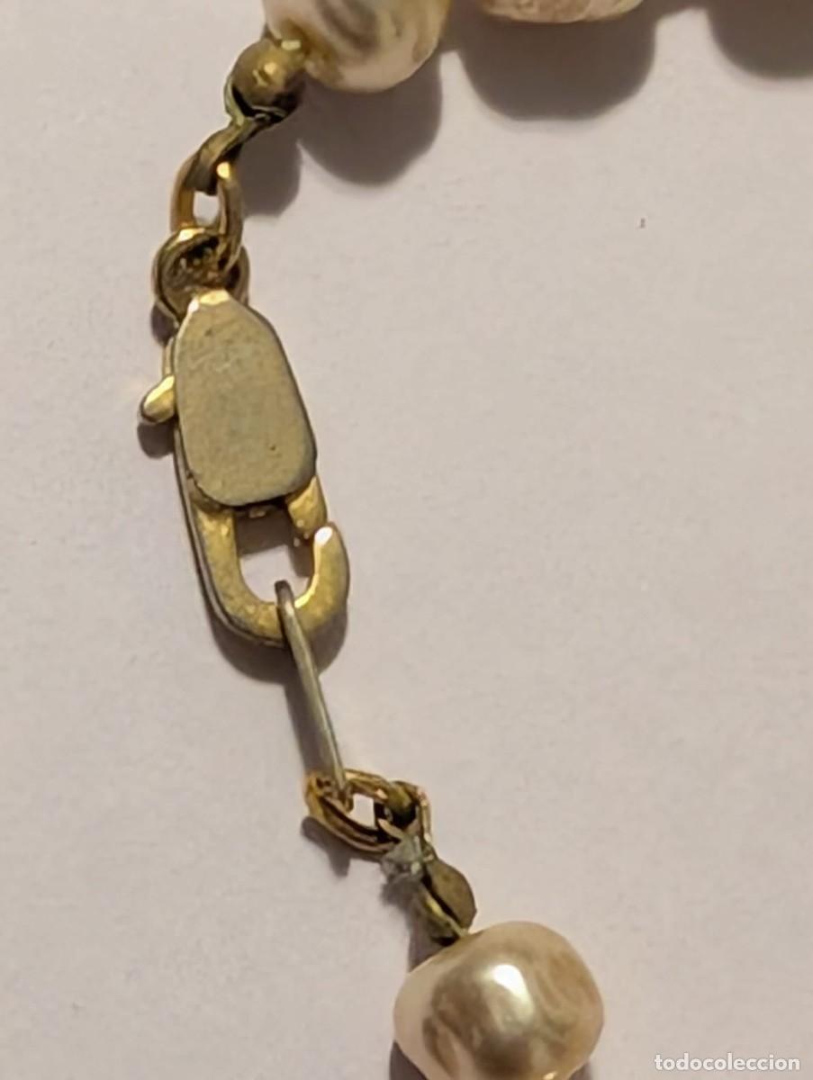 Joyeria: Collar Perlas Barrocas Estilo &Oacute;pera A&ntilde;os 80 - Foto 4
