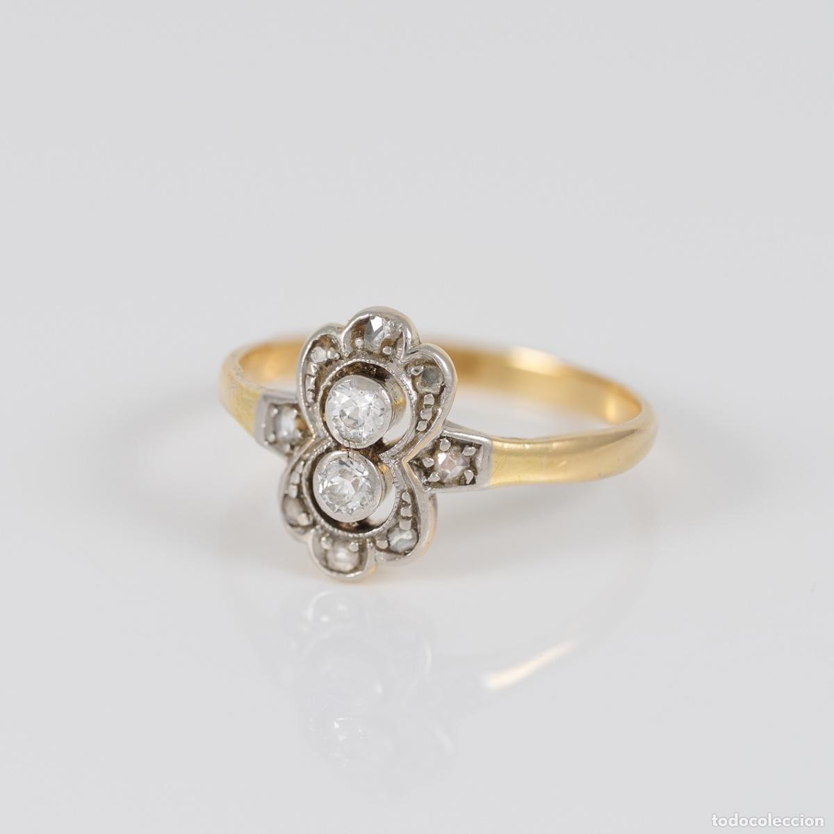 Joyeria: Anillo oro 18k con diamantes - Foto 3