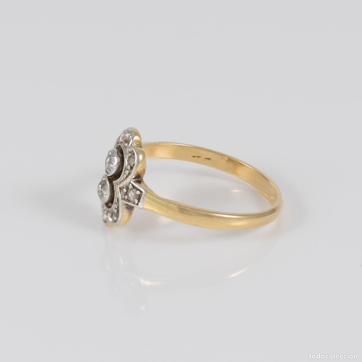 Joyeria: Anillo oro 18k con diamantes - Foto 4