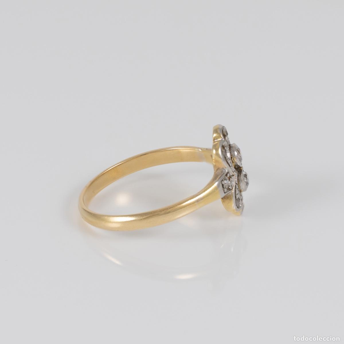 Joyeria: Anillo oro 18k con diamantes - Foto 6