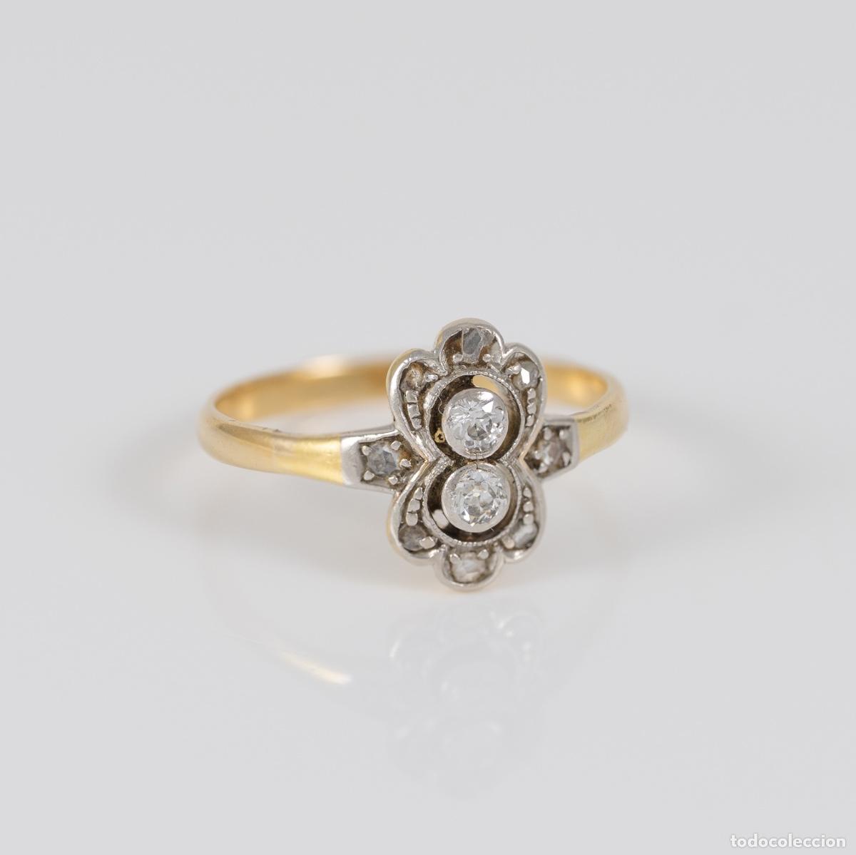 Joyeria: Anillo oro 18k con diamantes - Foto 7