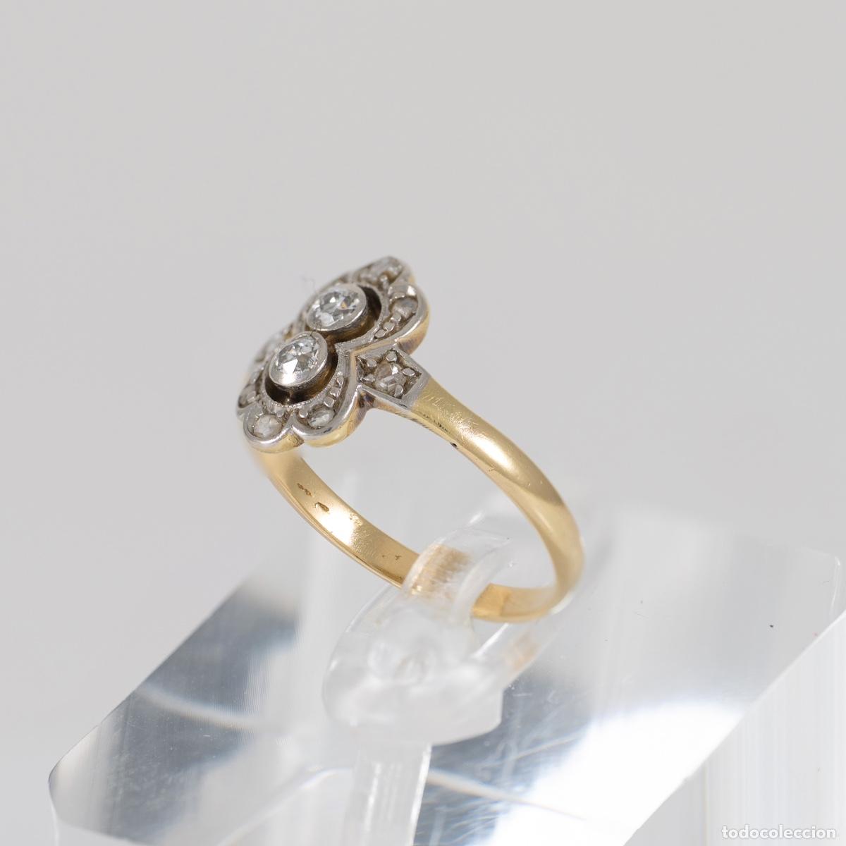 Joyeria: Anillo oro 18k con diamantes - Foto 8