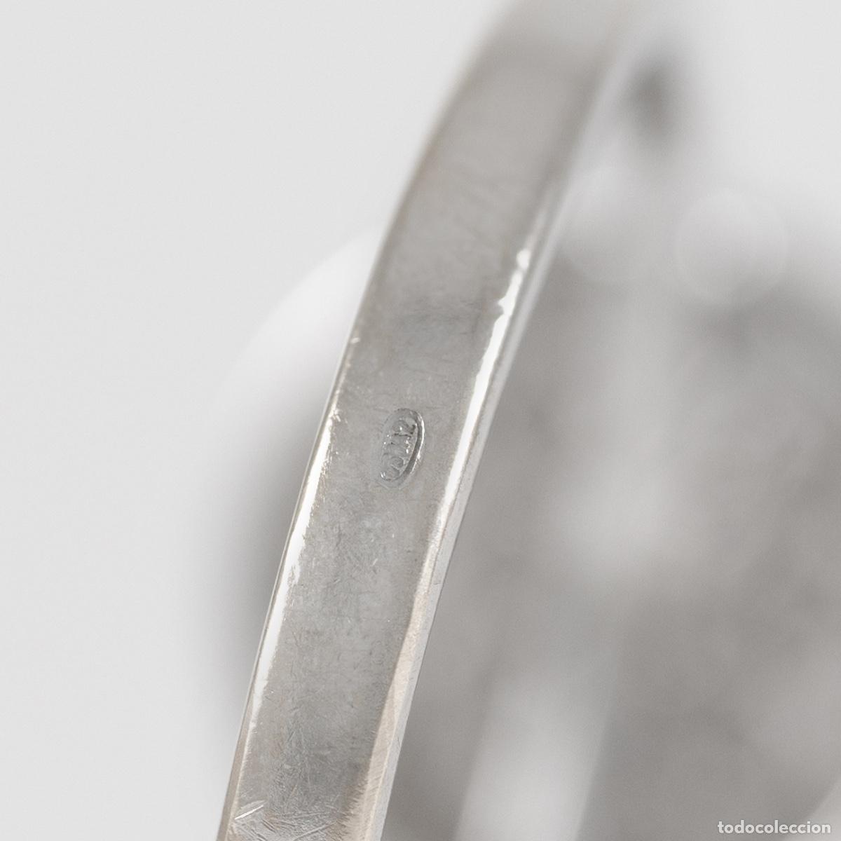 Joyeria: Anillo oro blanco 18k con diamantes - Foto 7
