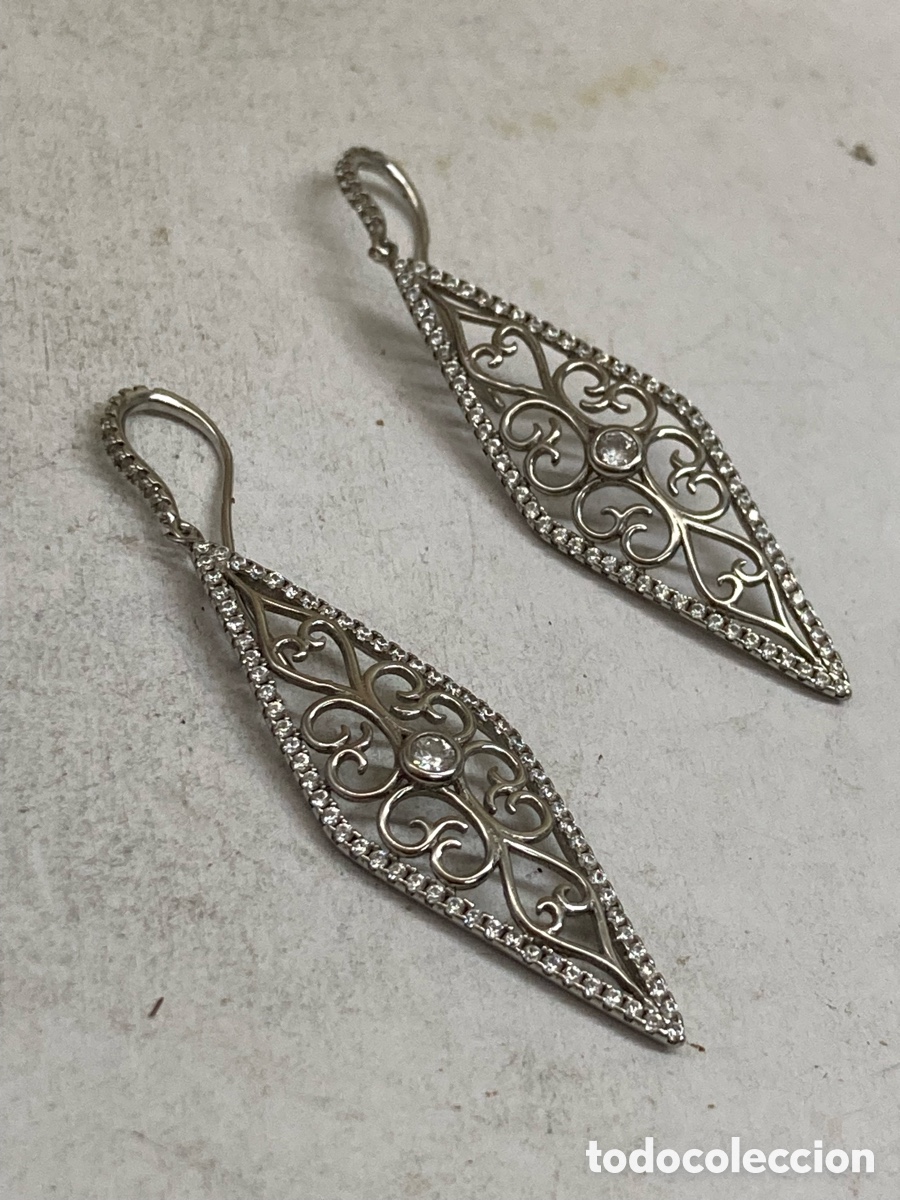 Joyeria: Pendientes de plata P553