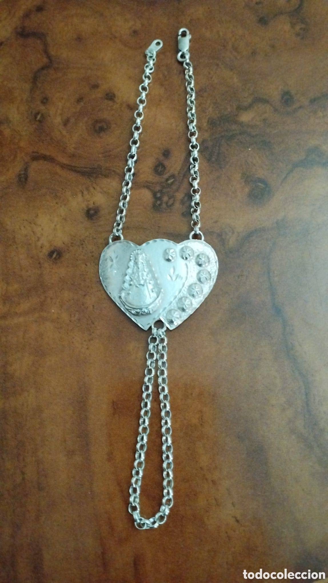 Joyeria: Pasa manos de plata virgen del rocio
