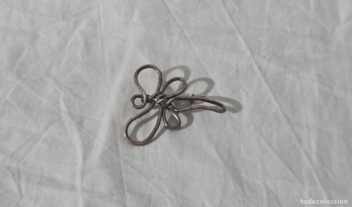 Joyeria: Antiguo Broche en plata de ley