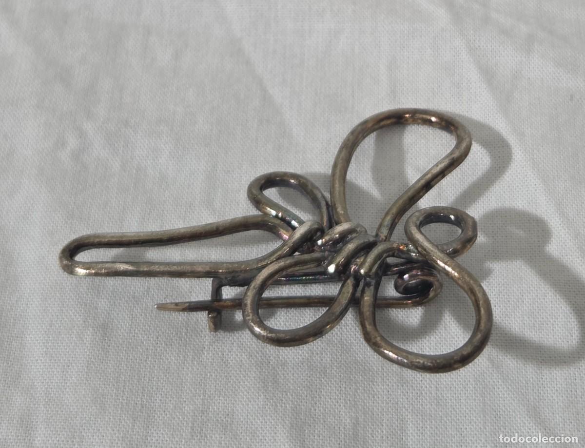 Joyeria: Antiguo Broche en plata de ley - Foto 5