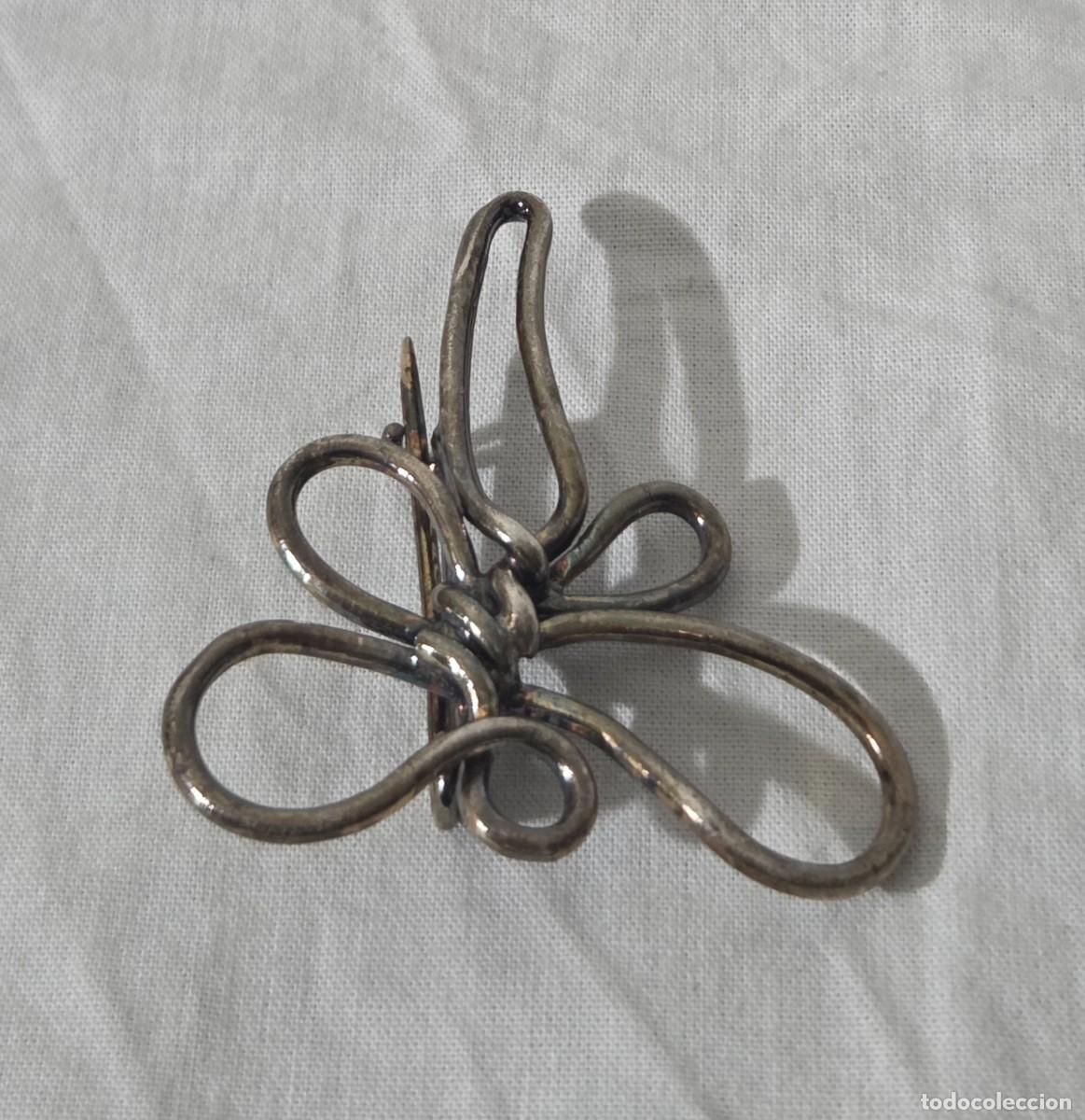 Joyeria: Antiguo Broche en plata de ley - Foto 6