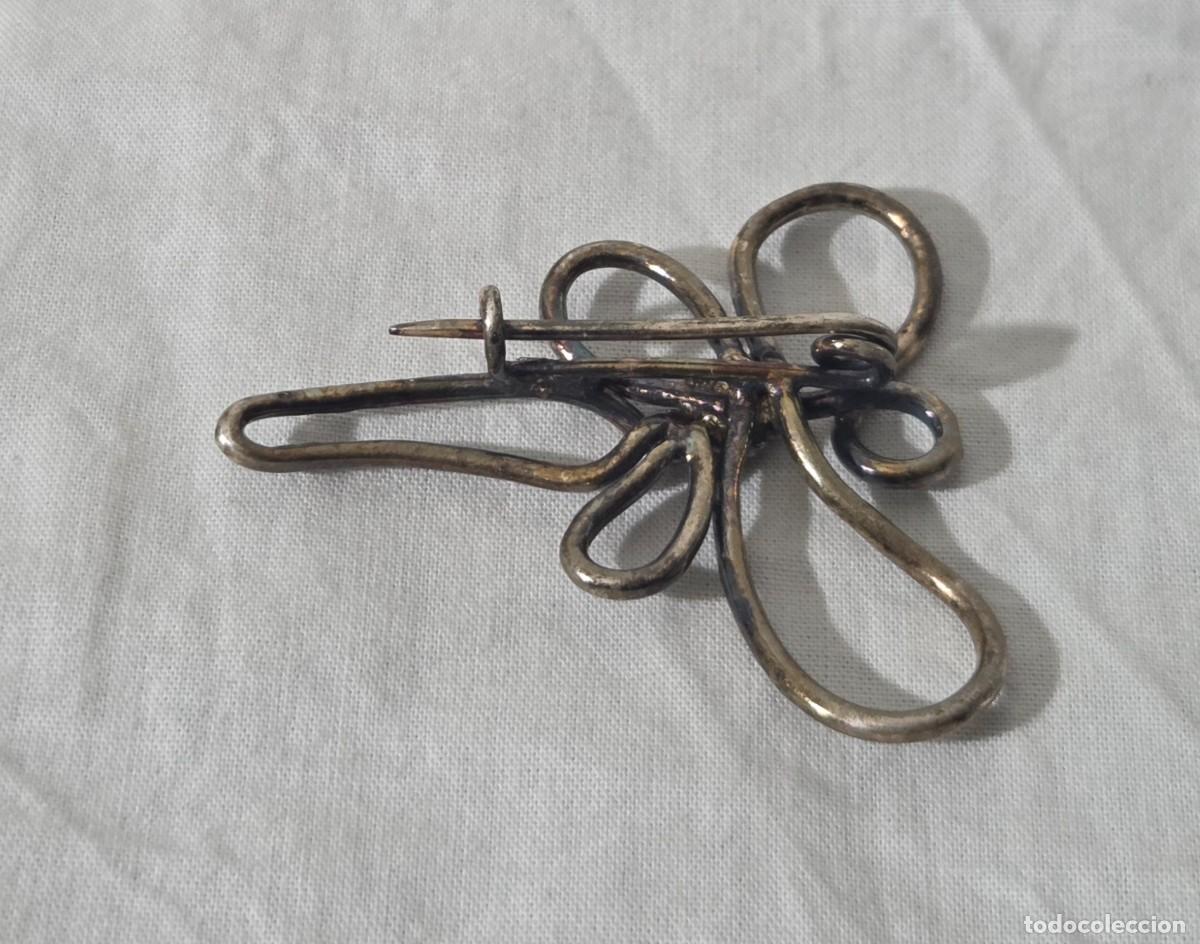 Joyeria: Antiguo Broche en plata de ley - Foto 8