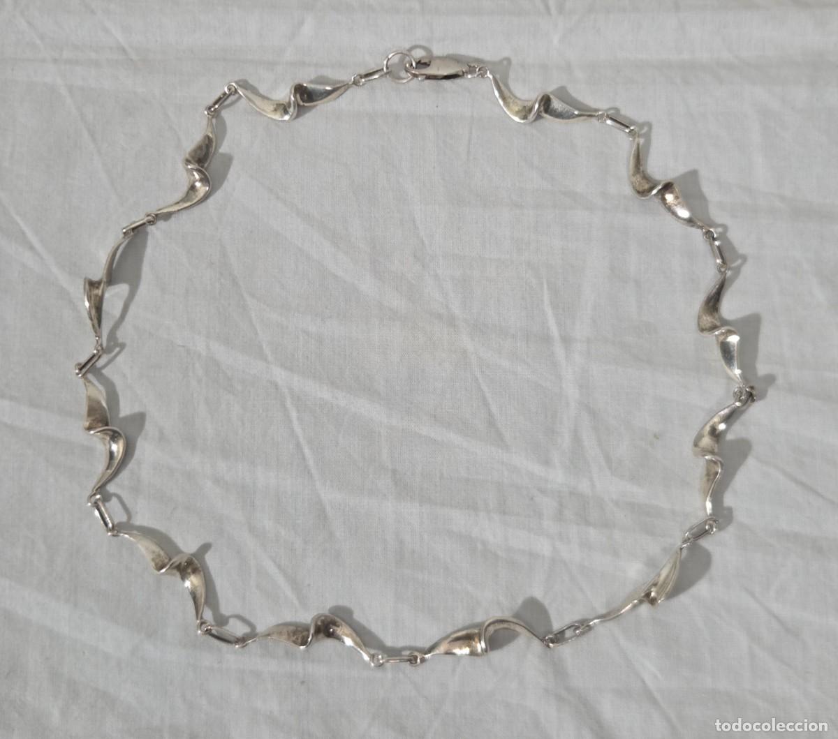 Joyeria: Conjunto de pulsera y gargantilla en plata 925 - Foto 3