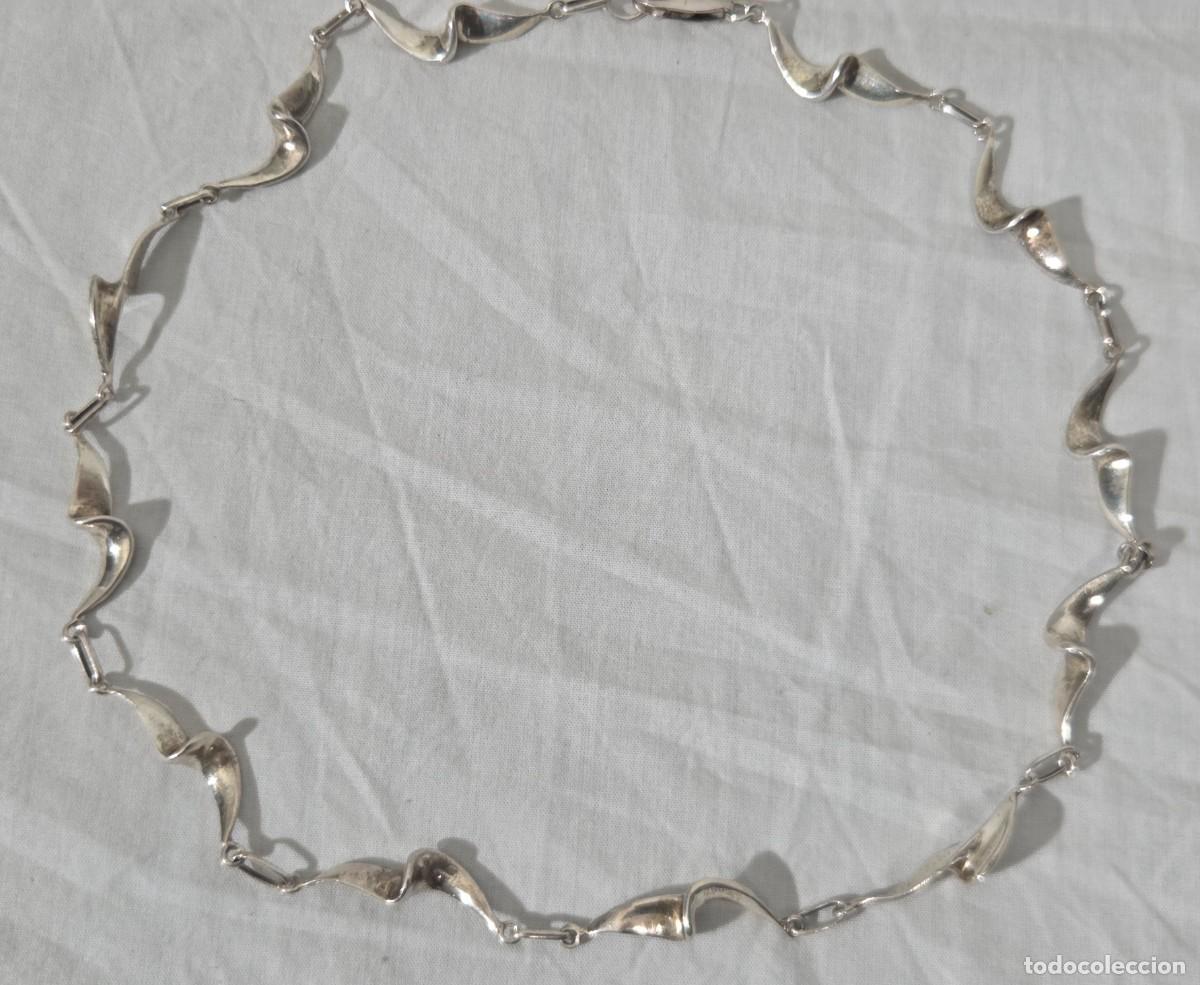 Joyeria: Conjunto de pulsera y gargantilla en plata 925 - Foto 6