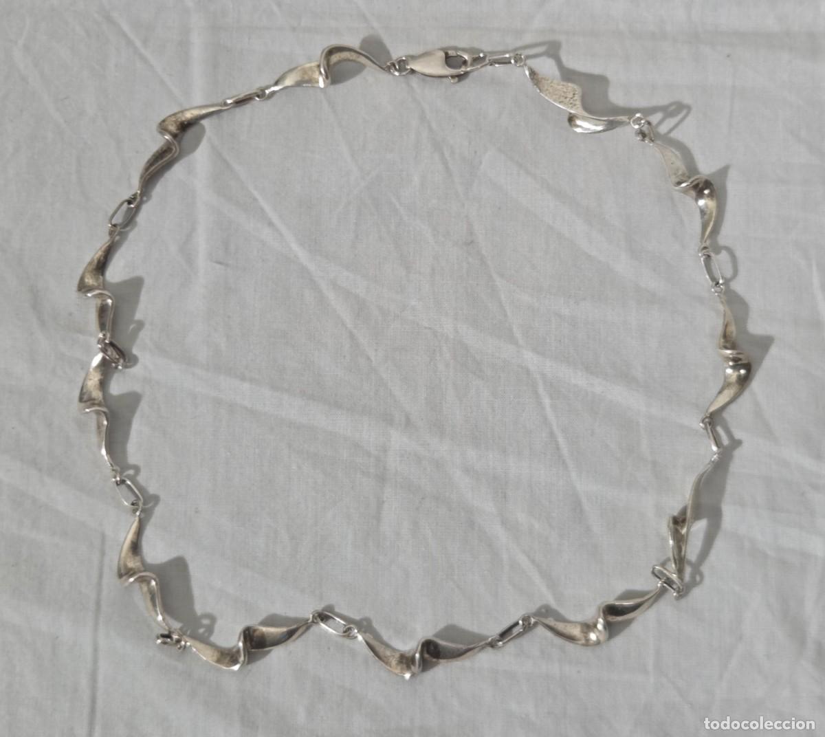 Joyeria: Conjunto de pulsera y gargantilla en plata 925 - Foto 7