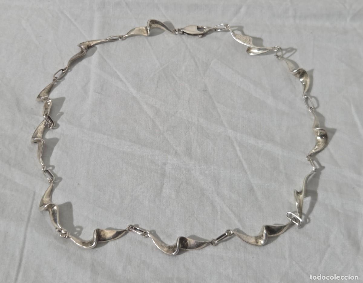 Joyeria: Conjunto de pulsera y gargantilla en plata 925 - Foto 8