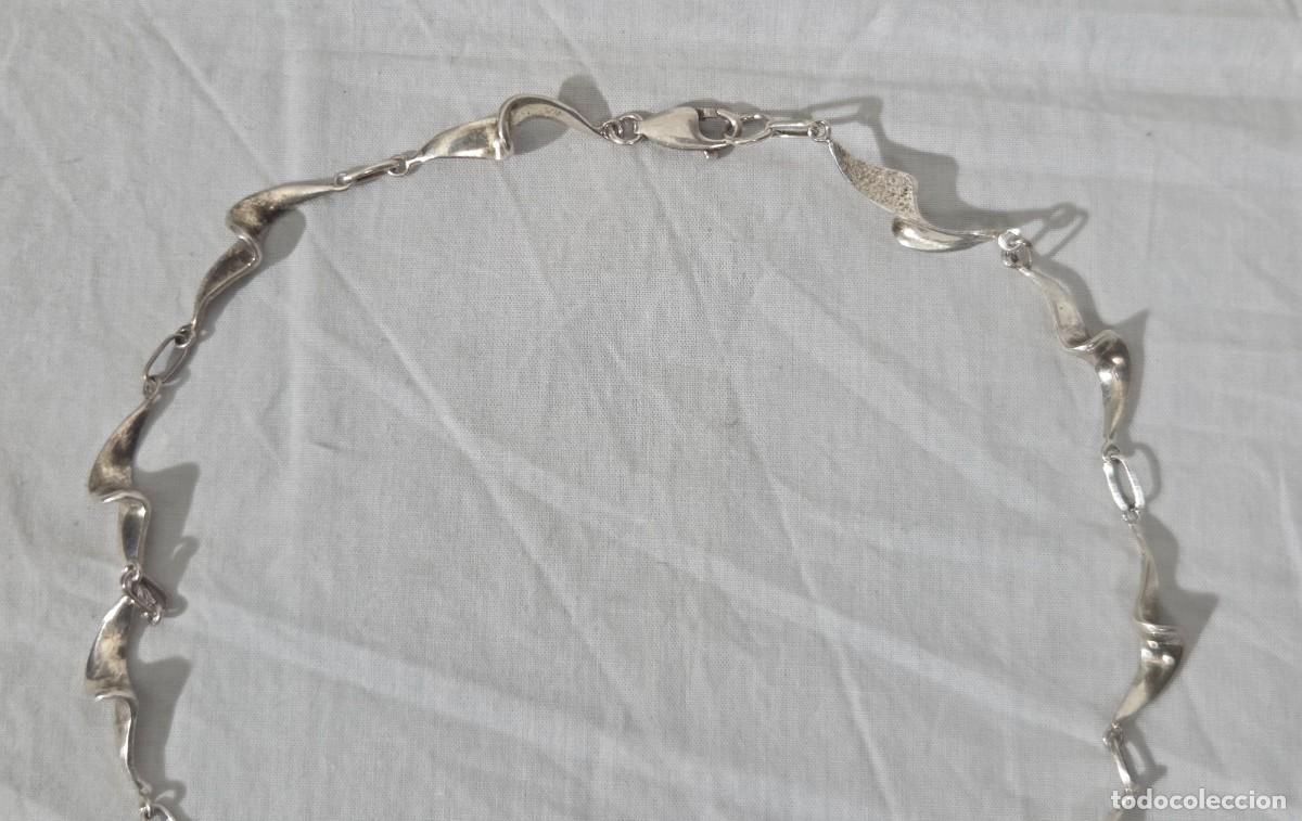 Joyeria: Conjunto de pulsera y gargantilla en plata 925 - Foto 9