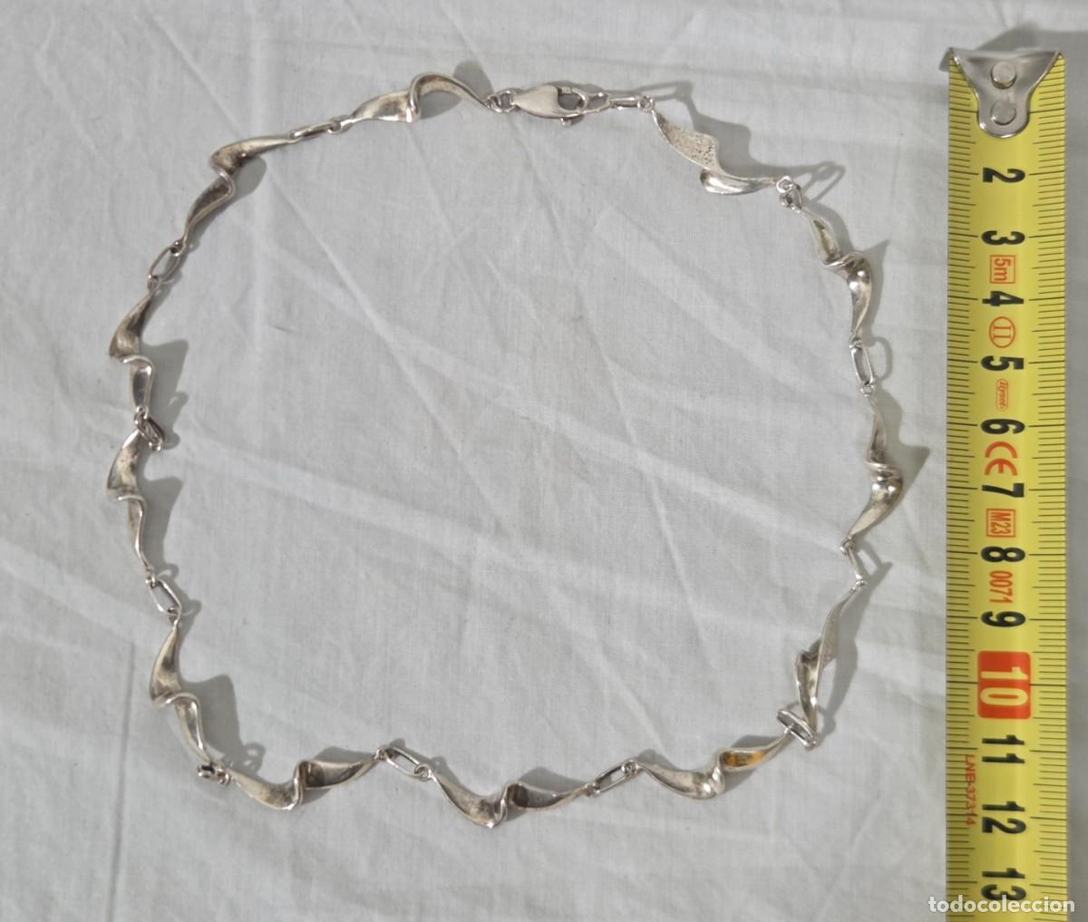 Joyeria: Conjunto de pulsera y gargantilla en plata 925 - Foto 11