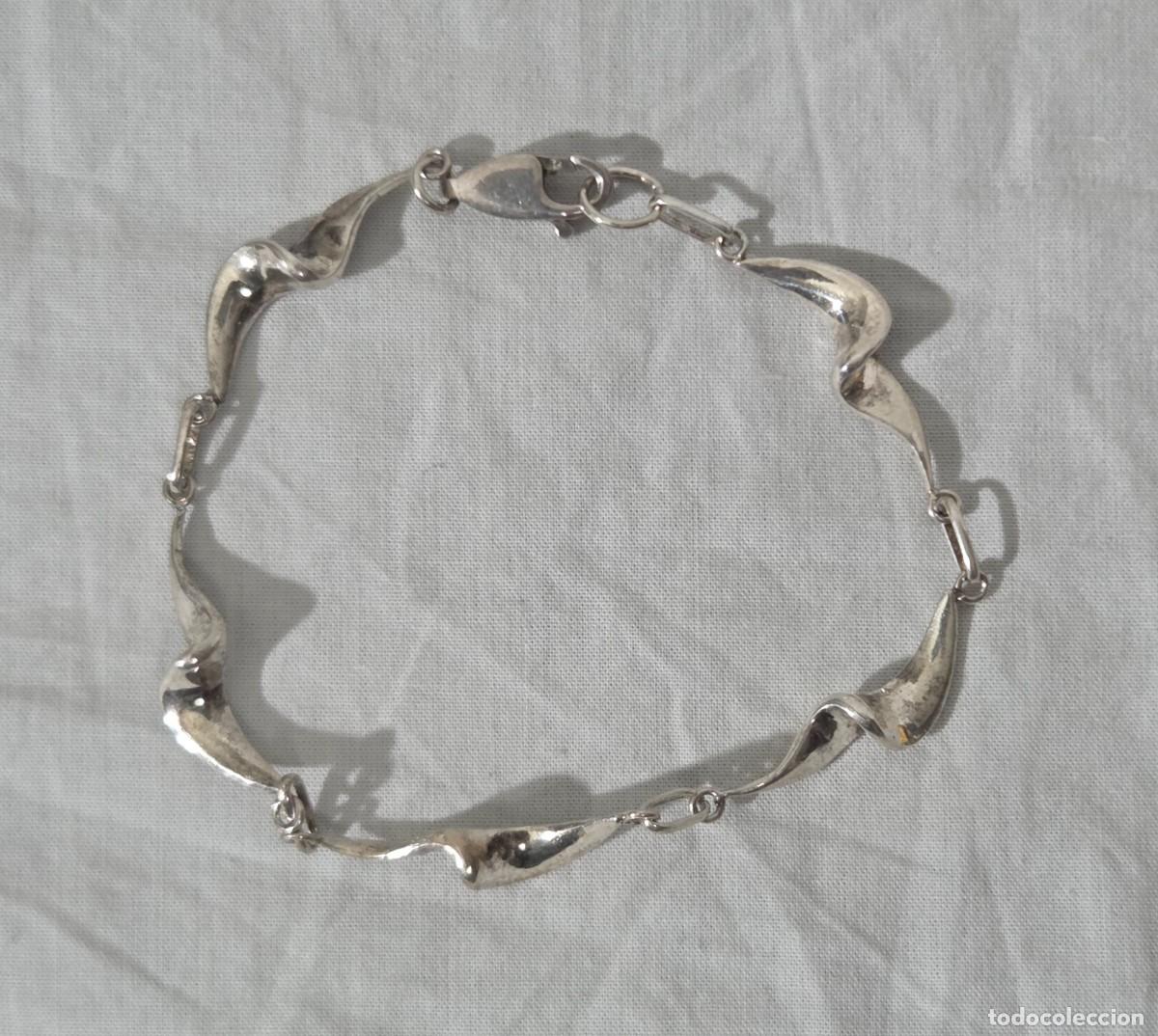 Joyeria: Conjunto de pulsera y gargantilla en plata 925 - Foto 14