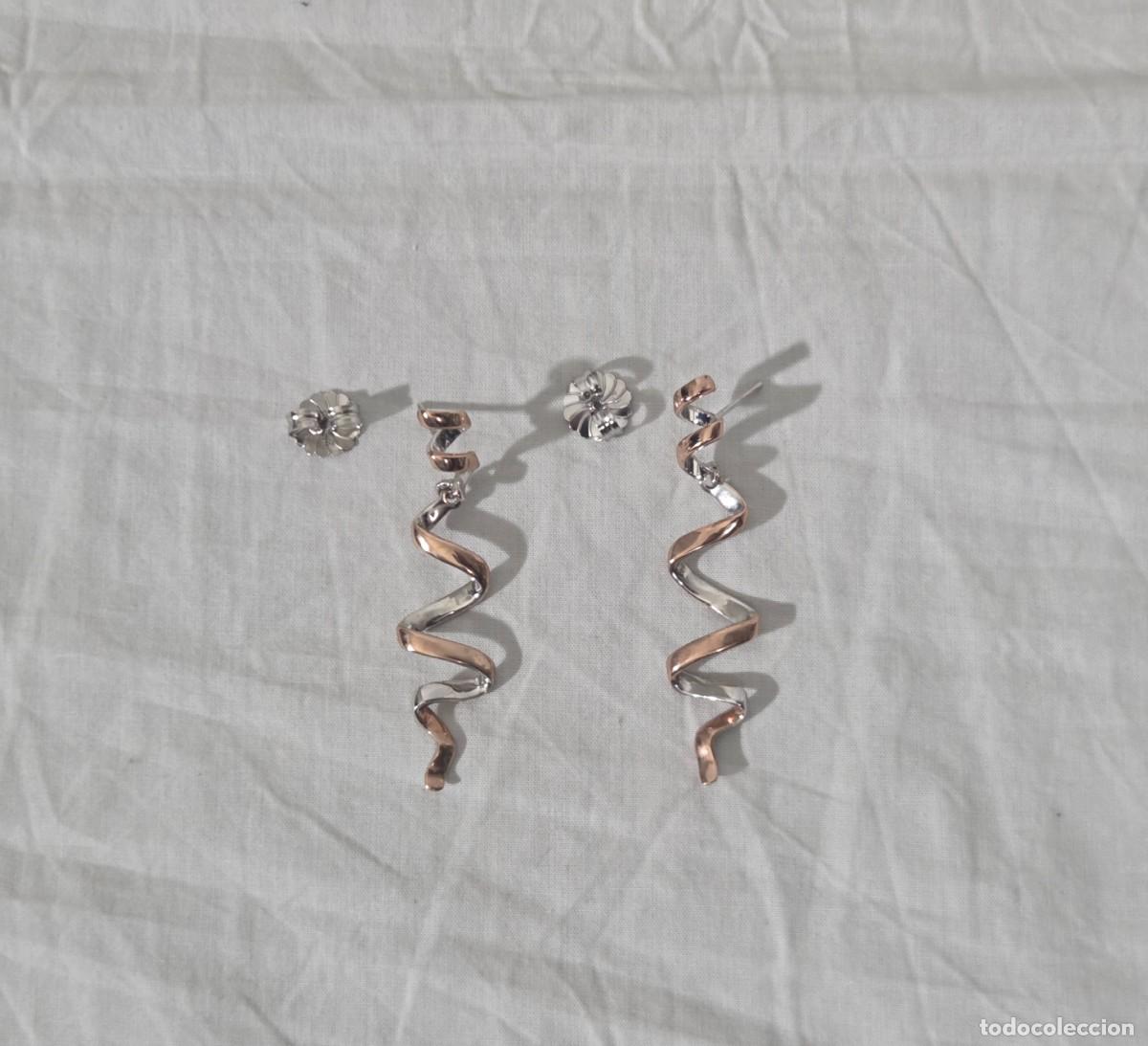 Joyeria: Pendientes en plata 925 dorada y plateada - Foto 2